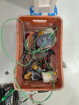 Used Tool Kit Stock Photos