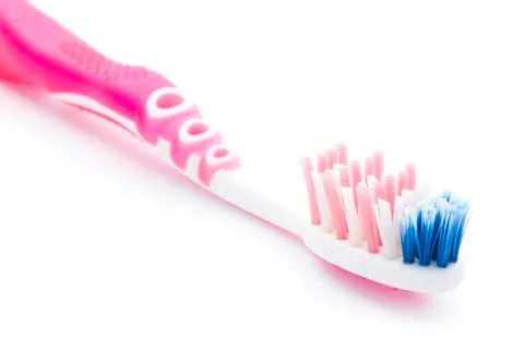 Used toothbrush Stock Photos