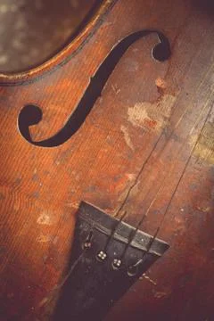 Used violin Stock Photos