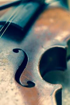 Used violin Stock Photos