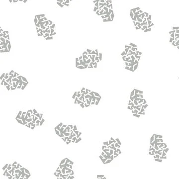 Used wipe glyph vector seamless pattern flat Stock Illustration