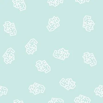 Used wipe line vector seamless pattern flat Illustrazione stock