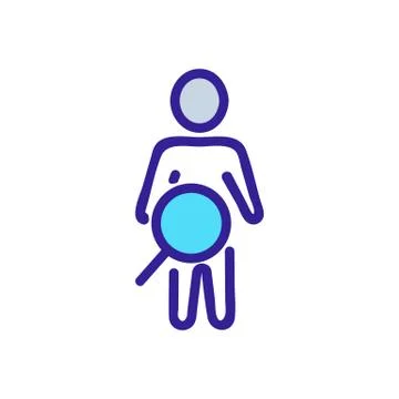 Useful probiotic vector icon. Isolated contour symbol illustration Illustrazione stock