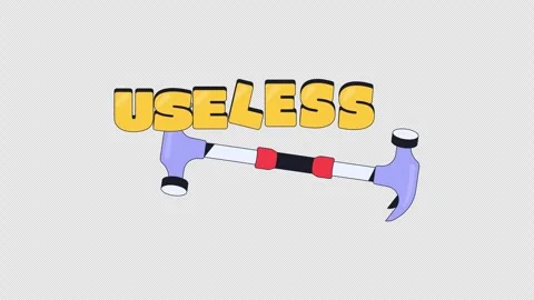 Useless internet reaction 2D animation Stock Footage 338327533