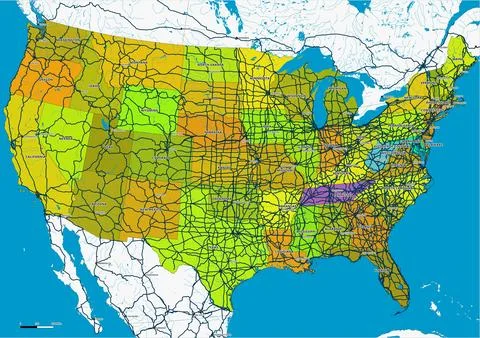 Us.eps Stockillustratie