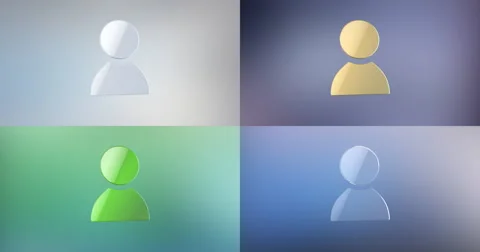 User 3d Icon Video stock 67847458