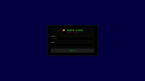 User attempts login followed by animation of getting hacked in a digital en.. Stock Footage 324589976