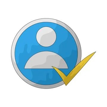 User authentication illustration Stock Illustration