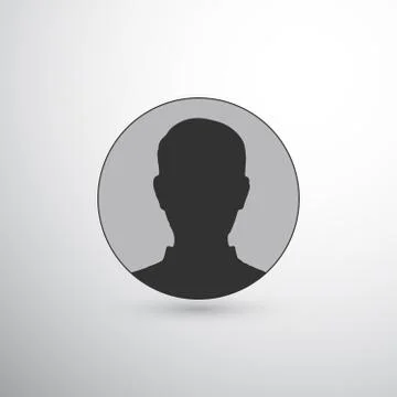 User avatar circle icon Stock Illustration
