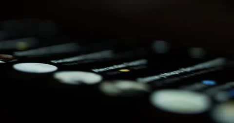 User Browsing Chat Messages In Social Network On Smartphone Device Stock Footage 277423764