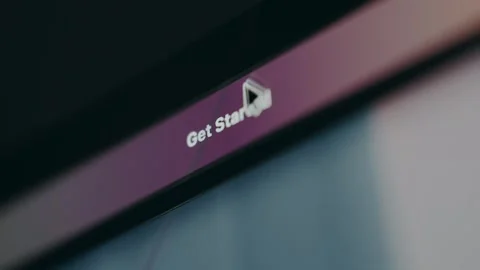 User clicks the option labeled Get Started Stock Footage 329327498