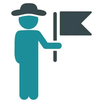 User Commander Icon Stock Illustration