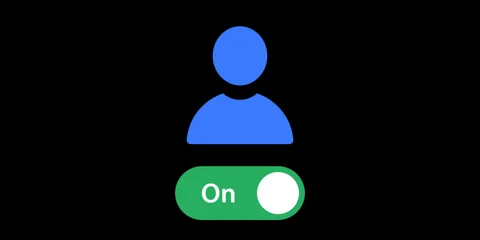 User Consent Toggle Privacy Control Animation Stock Footage 335347046