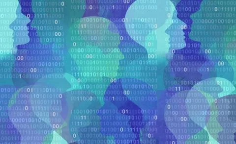 User Data Privacy 库存插图