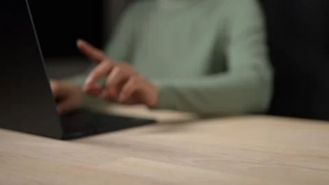 User Engagement in Digital Technology Office Environment Online Interaction Stock Footage 296569089