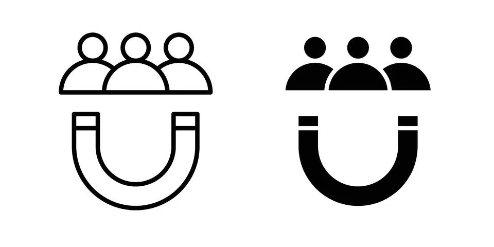 User engagement icon for design projects and web UI Stock Illustration