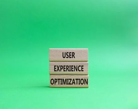 User Experience Optimization symbol. Concept word User Experience Optimizat.. 写真素材