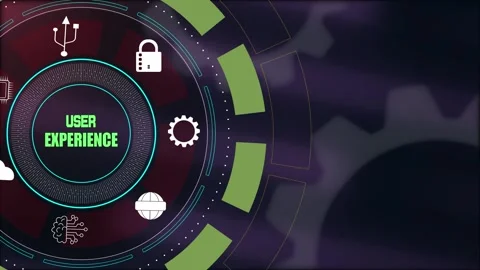 User Experience UX Digital Animation Creative Agency Marketing Concept 스톡 동영상 324886610
