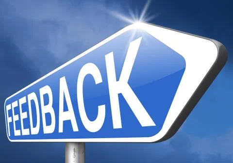 User feedback and testimonials.  customer satisfaction survey comments review Stock Illustration