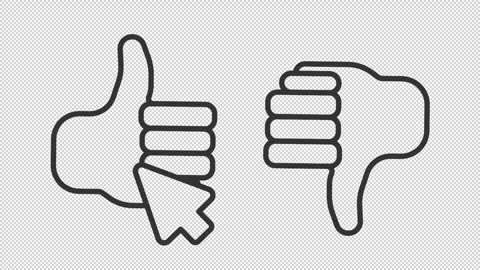 User feedback icon animation Stockbeeldmateriaal 248226213
