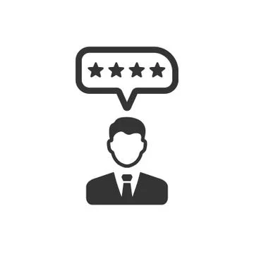 User Feedback Icon Illustrazione stock