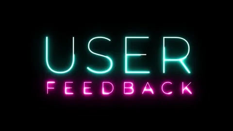 User Feedback Neon Animation Sign Vidéo 287407496