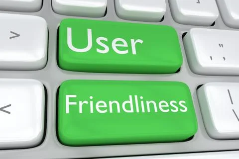 User Friendliness concept Stock Illustration