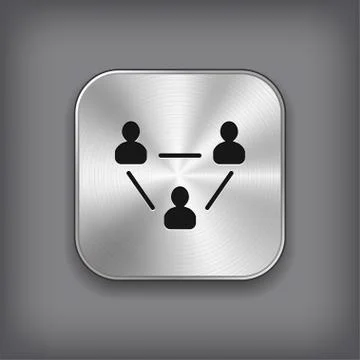User group network icon Stock Illustration