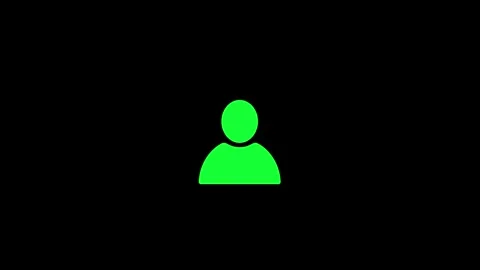 User icon animated video Stock Footage 292901370
