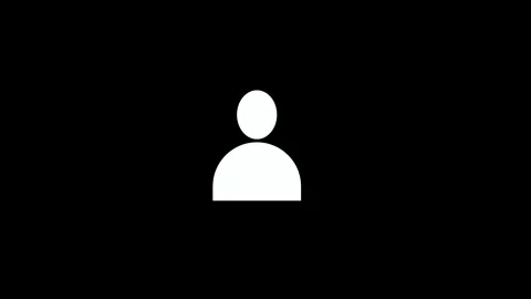 User icon animated video Stock Footage 292901855