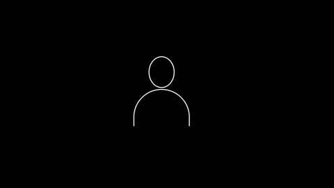 User icon animated video Stock Footage 292901888
