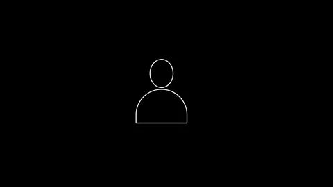 User icon animated video Stock Footage 292901892