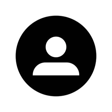 User icon. flat illustration of user vector icon for web Stock Illustration