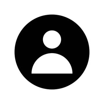 User icon. flat illustration of user vector icon for web Stock Illustration