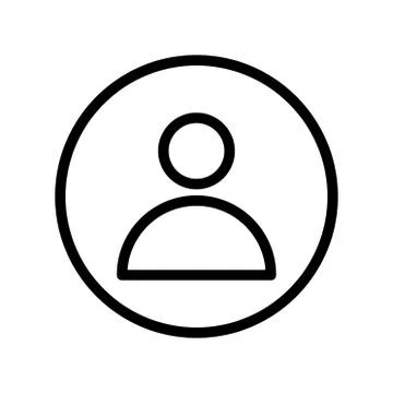 User icon. flat illustration of user vector icon for web Stock Illustration