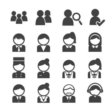 User icon Stock Illustration