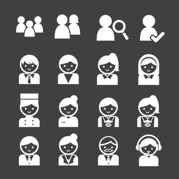 User icon Stock Illustration