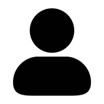 User Icon - Man, Profile, Businessman, Avatar, Person Glyph illustration Stock Illustration