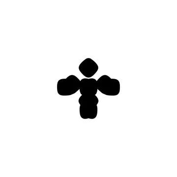 User icon. Simple style poster social media background symbol. User brand l.. 스톡 일러스트