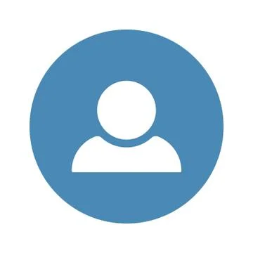 User Icon in trendy flat style isolated on grey background. User symbol for y Stock Illustration