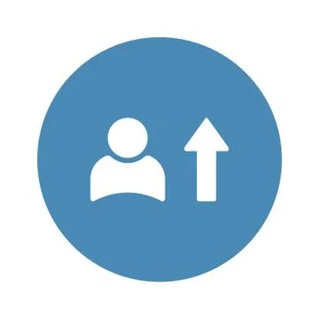 User Icon Vector flat design style Stock Illustration