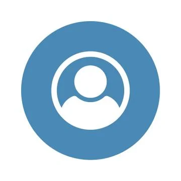User Icon Vector flat design style Stock Illustration
