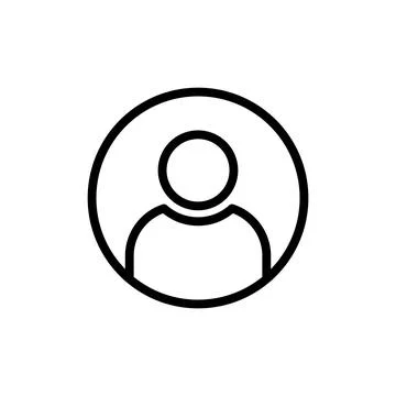 User Icon vector illustration. person sign and symbol. people icon. Illustrazione stock
