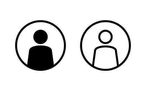 User Icon vector illustration. person sign and symbol. people icon. Illustrazione stock
