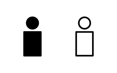 User Icon vector illustration. person sign and symbol. people icon. Illustrazione stock