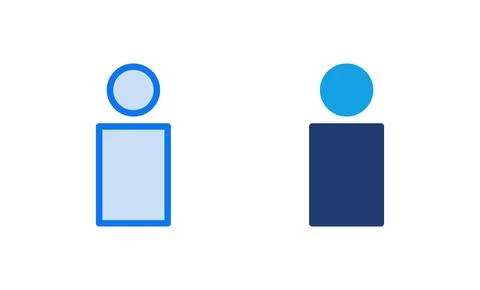 User Icon vector illustration. person sign and symbol. people icon. Stock Illustration