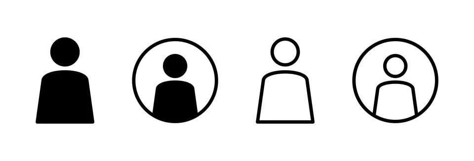 User Icon vector illustration. person sign and symbol. people icon. Stock Illustration
