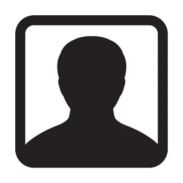 User Icon Vector Male Person Symbol Profile Avatar Sign in Flat Color Glyphicon Stock Illustration