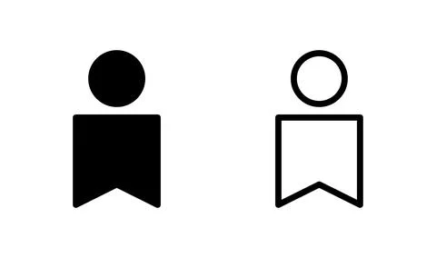 User icon vector. person icon. people icon. Stock-Illustration