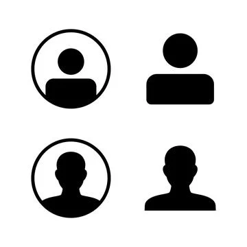 User icon vector. person sign and symbol. people icon. Stock Illustration